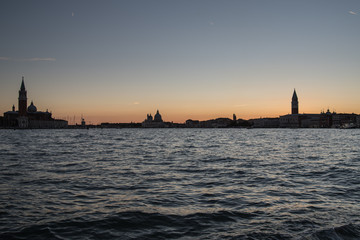 Naklejka premium Venedig Skyline