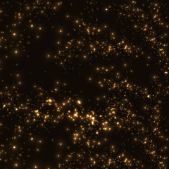 Obraz premium Abstract gold bokeh vector background
