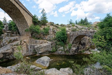 Frankreich - Korsika - Naturpark Korsika - Brücken bei Albertacce