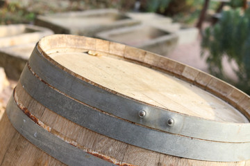 Weinfass Holz