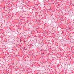 Hand drawn floral elements collection Leaves flowers branches Vector illustration