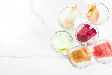 Frozen summer cocktails