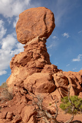 Red Rock formation at Arches National Park