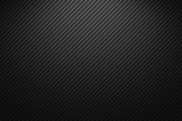 Fotobehang Vector carbon fiber texture. Dark background with lighting. © Rodin Anton