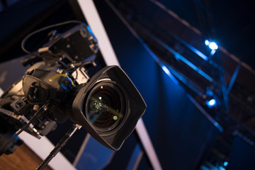 shooting a concert on television