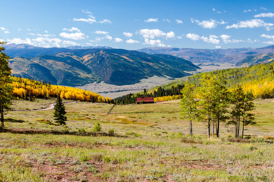 mountain landscape creede colorado