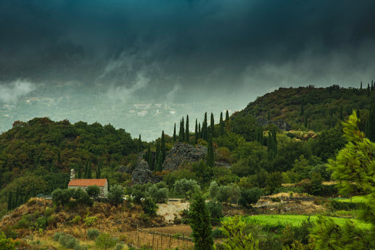 Village in croation mountains