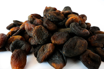Black dried apricots