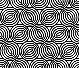 Geometric linear abstract pattern. Vector seamless texture.