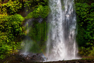 waterfall in Indonesia