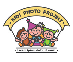 Logo children photo project