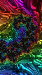 Obraz na płótnie Canvas Colorful rainbow abstract background 