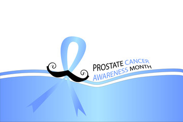 Blue november, prostate cancer awarenes month poster