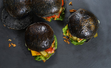 black  burger