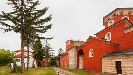 Famous Orthodox Monastery Zica, Kraljevo