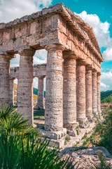 Greek Temple of Segesta, Sicily, Italy