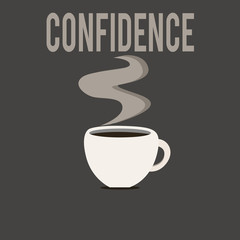 Writing note showing Confidence. Business photo showcasing Have faith in Rely on someone or something Telling secrets.