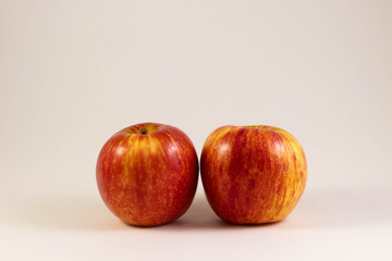 Apples isolated against a seemless white background to make there colors pop.