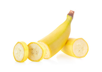 banana isolated on white background