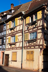 Fototapeta na wymiar Architecture of Colmar, Haut-Rhin, Grand Est, France