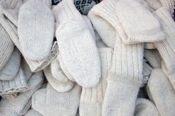 Fototapeta na wymiar Winter socks