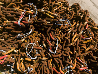 Mountain of chaines, Sestao, Bizkaia, Basque Country, Spain