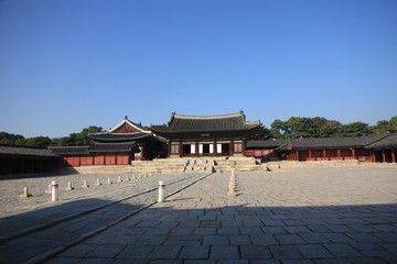 Obraz premium Changgyeonggung Palace in Seoul, South Korea