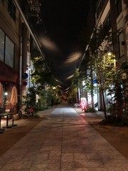 Fototapeta na wymiar street at night