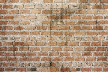 Grunge dirty vintage brick wall texture background