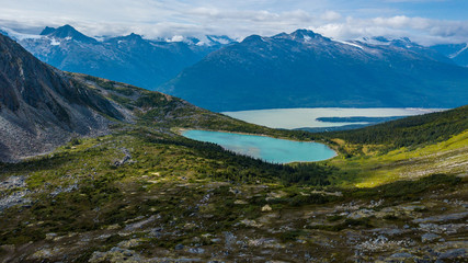 lake in the mountains