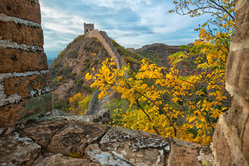 The beautiful great wall of China