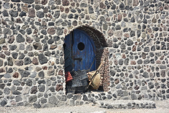 door at the ocean