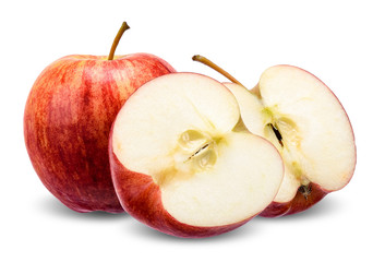 Apple isolated on white with clipping path