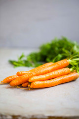 Fresh carrots