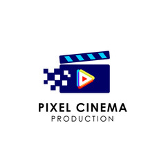 film play logo design template. film studio icon symbol design