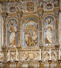 Inside the Cathedral of Catania, entitled to St. Agatha, is a church in Catania, Sicily, southern Italy.