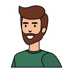 young man with christmas sweater