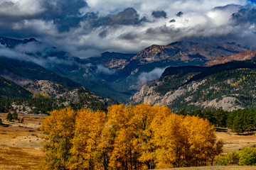 Fall Storm Approaching in the Colorado Mountains