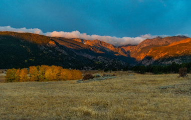 A Beautiful Sunrise on a Brisk Fall Morning - Colorado