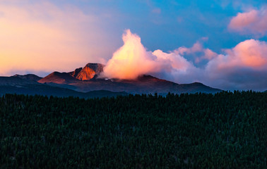 A Beautiful Sunrise on a Brisk Fall Morning - Colorado