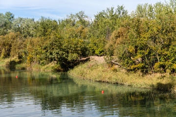 Garden of the prince in Aranjuez in the vicinity of the royal palace.