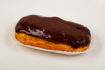 Sweet tasty eclair