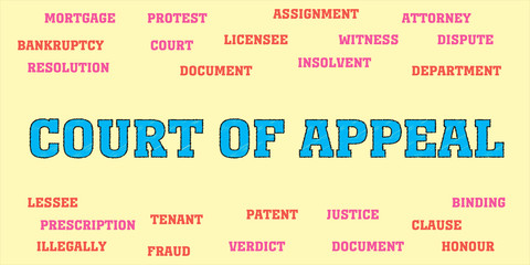 court of appeal Words and tags cloud
