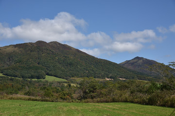 Obraz premium 日本の秋の名山