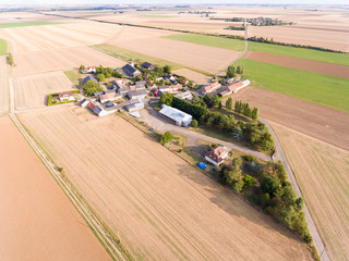 View of Estouches, Essonne, Ile-de-france, France