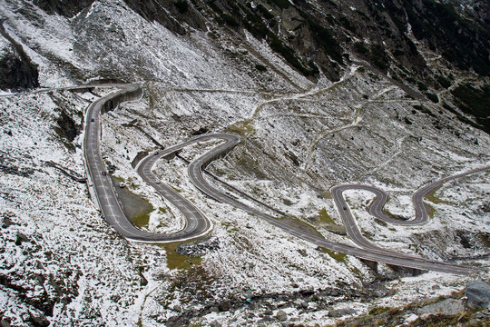 The Transfagarasan Highway, Romania