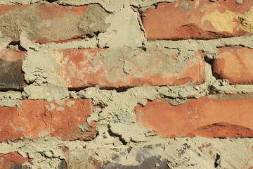 wall, brick, texture, old, red, pattern, cement, building, stone, abstract, architecture, backgrounds, grunge, surface, bricks, brick wall, brickwork, construction, dirty, brickwall