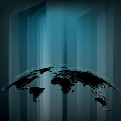 Abstract world map.Background.