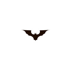 bat icon. flat design