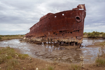 Excelsior Ship Wreck, Mutton Cove, Port Adelaide, SA